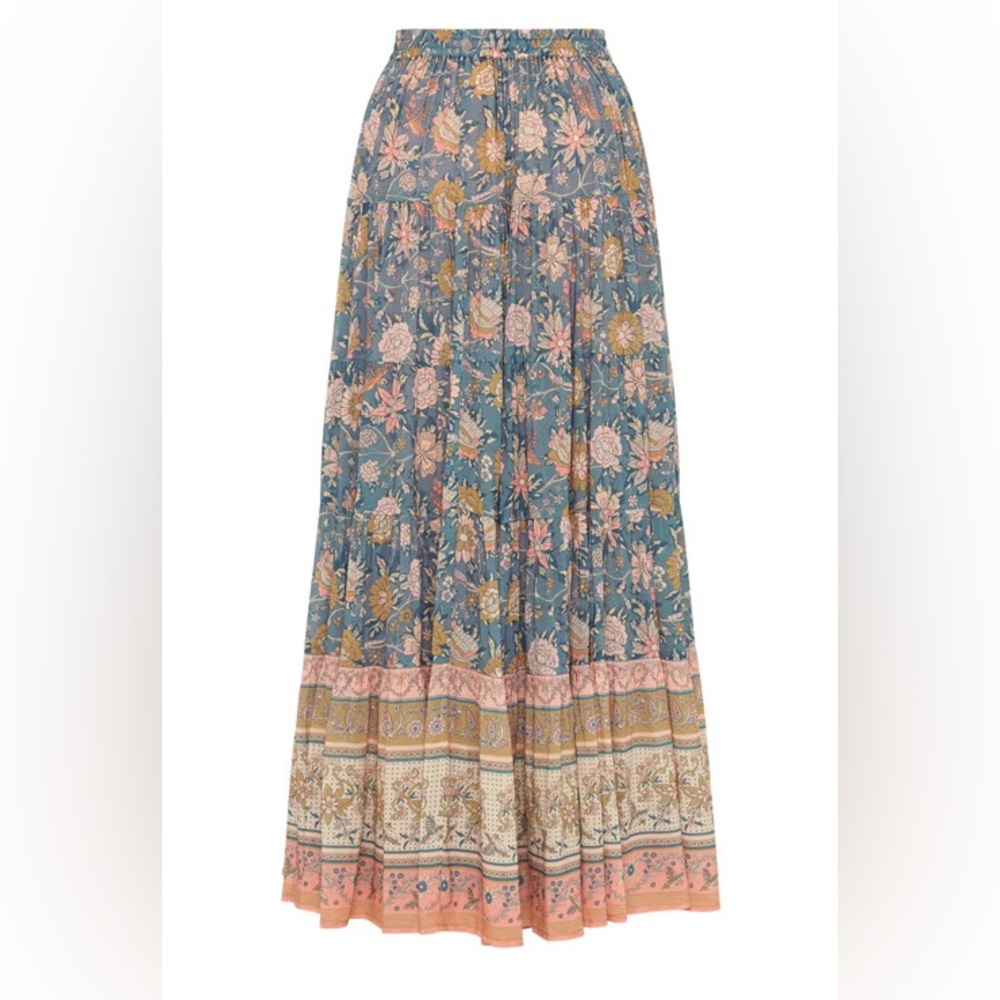 NWT* Spell Mossy Button Through Maxi Skirt Medium